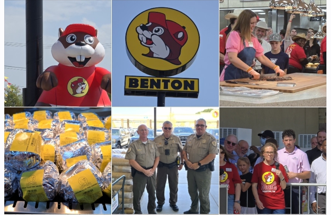 Buc-ee's grand opening in Benton brought the crowd, the fun, and the politicians