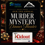 Habitat for Humanity will host 2nd annual Murder Mystery Dinner Theater Oct 15th