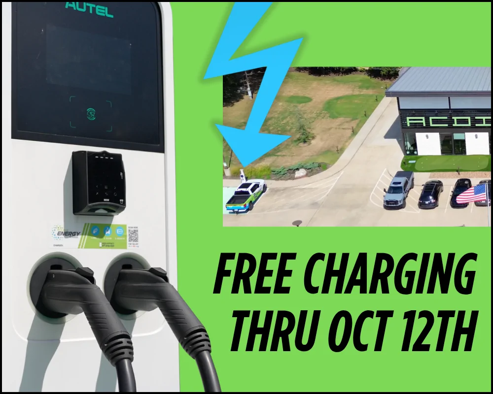 ACDI offering free EV charging in Benton for National Drive Electric Month