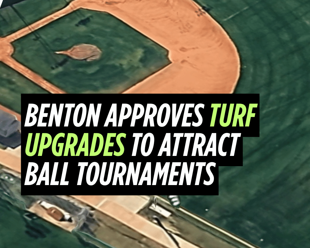 Benton approves turf upgrades to attract baseball and softball tournaments