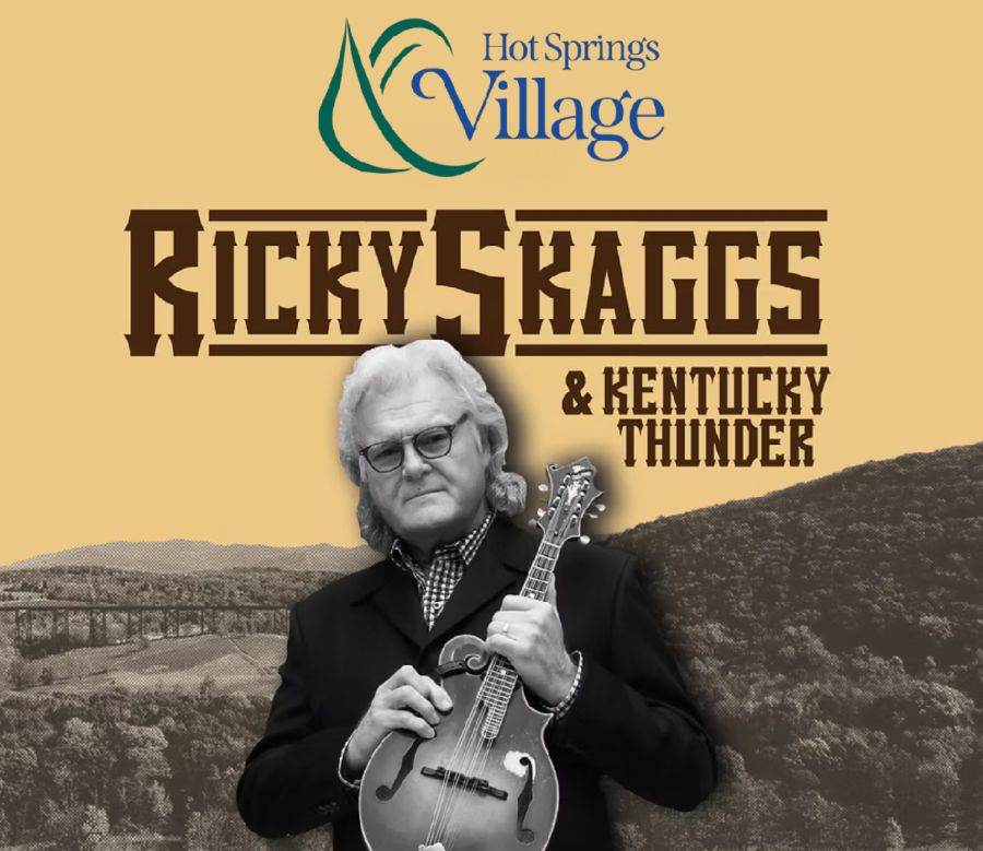 Bluegrass legend Ricky Skaggs to perform live in Hot Springs Village Oct 9th