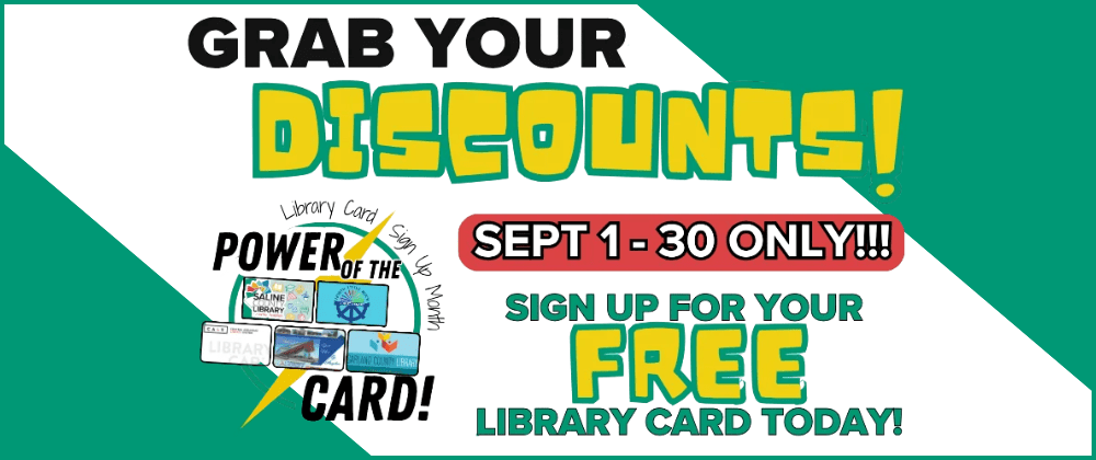 Library Discounts!