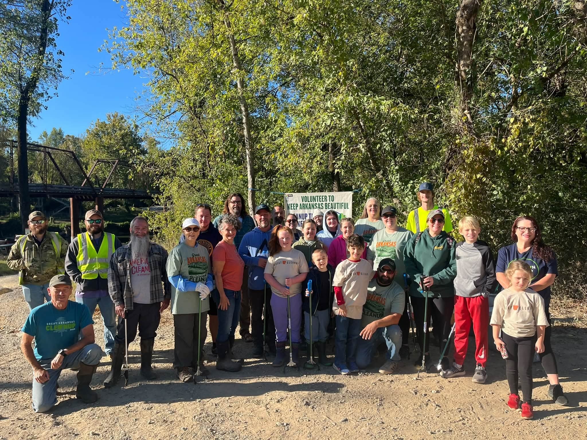 Volunteers haul 135 bags of trash, tires and more during cleanup; Papers found that may ID illegal dumper