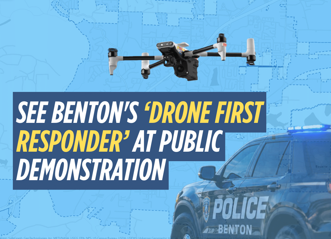 Benton answers questions about Drone First Responder; Schedules public demonstration Oct 8th
