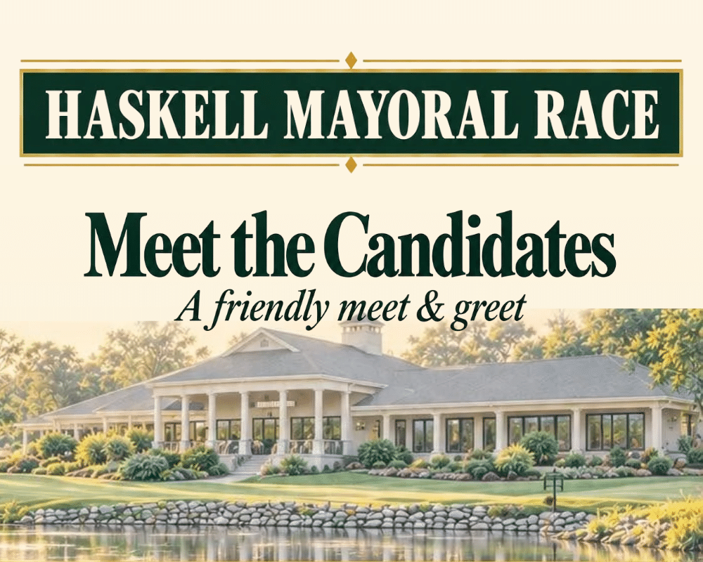 Haskell mayor candidates to connect with voters at candidate meet and greet Oct. 25